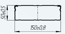 Кабельный лоток 150х50